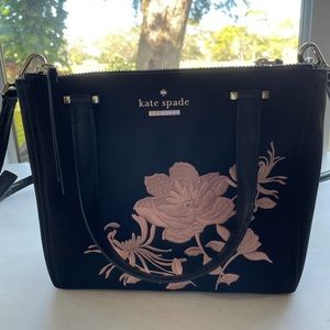 Limited edition embroidered Kate Spade bag
